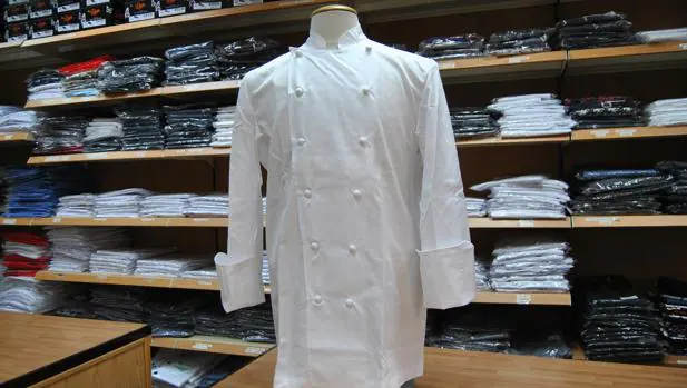 La chaqueta de algodón egipcio que llevan los chefs al recibir las estrellas Michelin