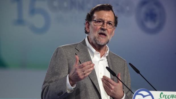 Mariano Rajoy, en el Congreso Autonómico del PP