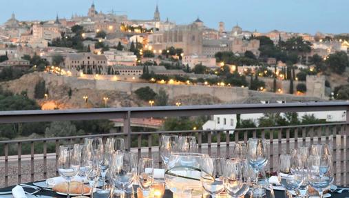 Las vistas de Toledo desde el Cigarral El Bosque son espectaculares