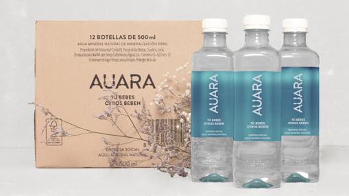 Agua Auara con fines sociales