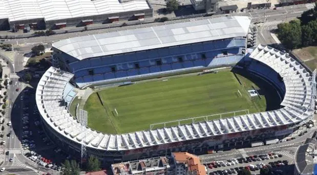 Instalaciones del Real Club Celta en la zona de Balaídos, en Vigo