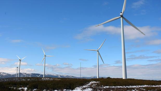 Aerogeneradores instalados en El Bierzo