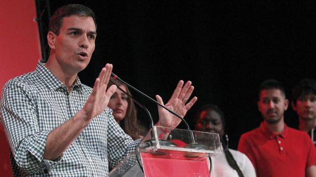 Pedro Sánchez, candidato al liderazgo del PSOE