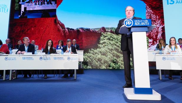 Herrera interviene en el Congreso regional del PP