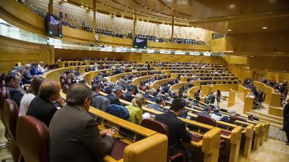 El hemiciclo del Senado