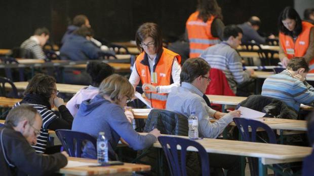 Imagen de las primeras oposiciones en Galicia para personas con discapacidad intelectual