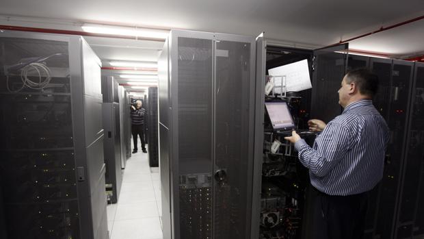 Imagen de las instalaciones del centro de supercomputación de Galicia