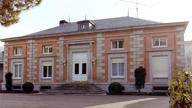 Fachada del Palacio de La Zarzuela