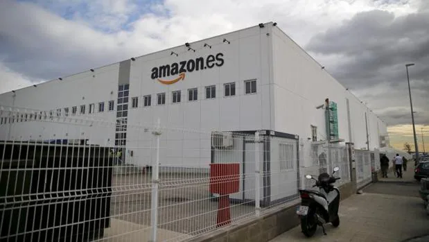 Almacén de Amazon en Madrid