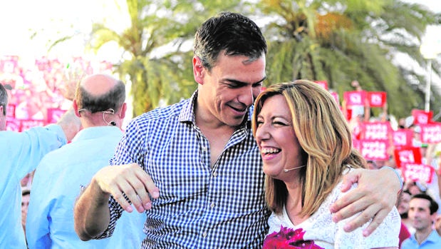 Pedro Sánchez y Susana Díaz, en una imagen de archivo