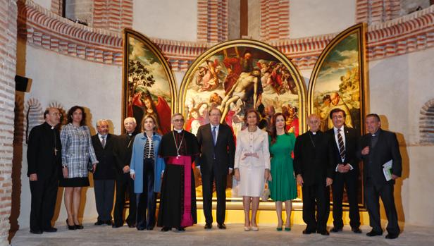 La Reina Sofía inaugura en Cuéllar una nueva edición de Las Edades del Hombre