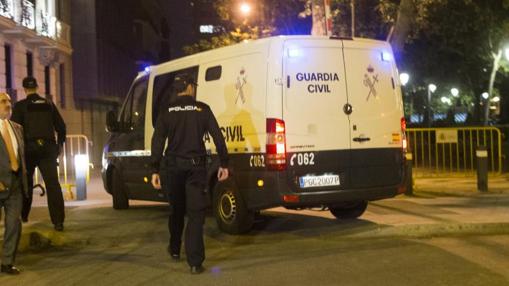 Pujol Ferrusola, trasladado hasta Soto del Real en el furgón de la Guardia Civil