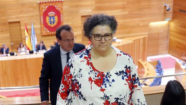 La Valedora do Pobo, Milagros Otero, en el Parlamento de Galicia