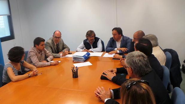 Reunión del comité organizador del PP en la provincia de Alicante, este martes