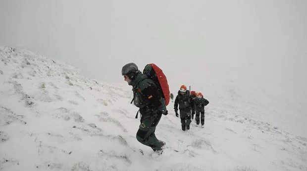 Labores de rescate de los montañeros de Zamora fallecidos en Picos de Europa