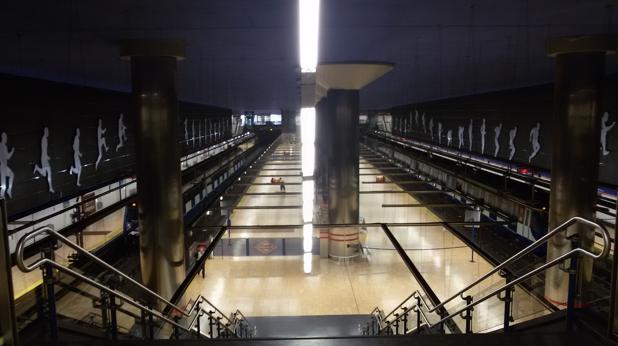 El Wanda Metropolitano y su gigantesca estación de Metro