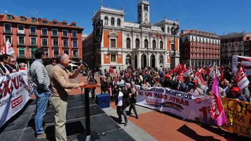 Los secretarios regionales de UGT y CCOO en Valladolid