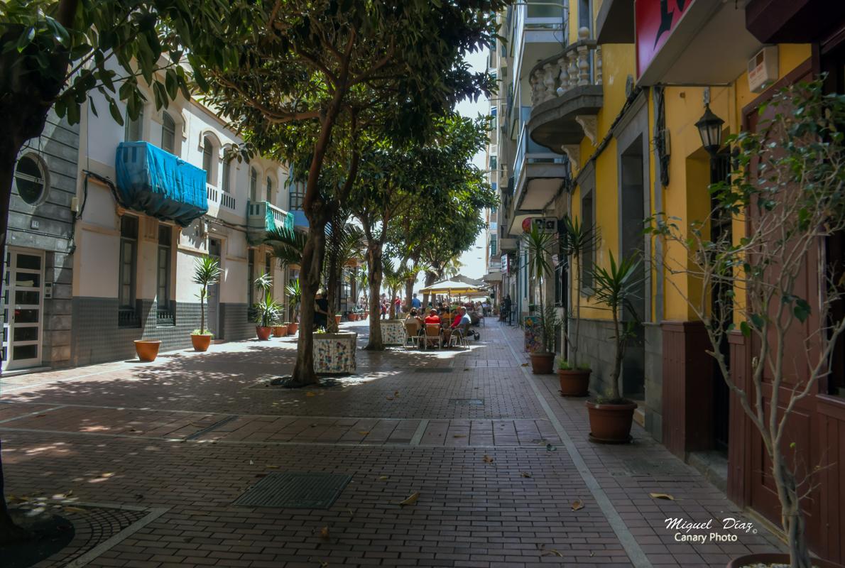 Calle Prudencio Morales, en la capital grancanaria