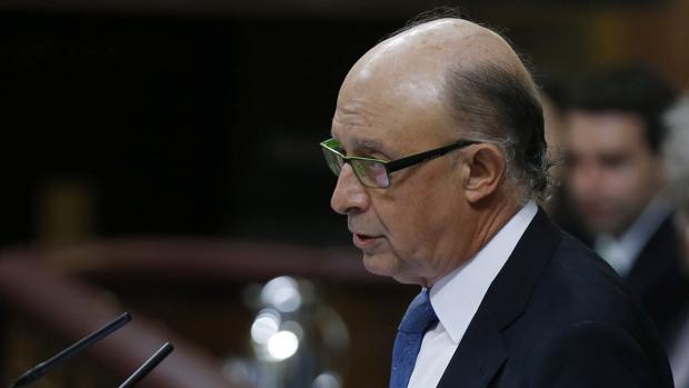 El ministro de Hacienda, Cristóbal Montoro