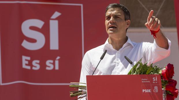 Pedro Sánchez, ex secretario general del PSOE