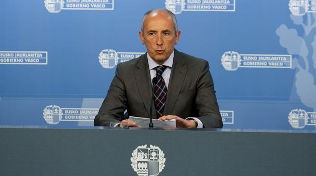El portavoz del Gobierno vasco, Josu Erkoreka
