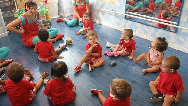 Imagen de archivo de una escuela infantil de Madrid