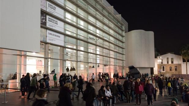 El Macba, uno de los museos que suele recibir a más visitantes de Barcelona durante la Noche de los Museos