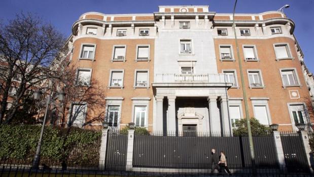 Sede del Ministerio de Exteriores en Madrid