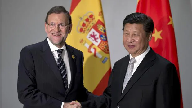 Mariano Rajoy con el Presidente de la República China, Xi Jinping