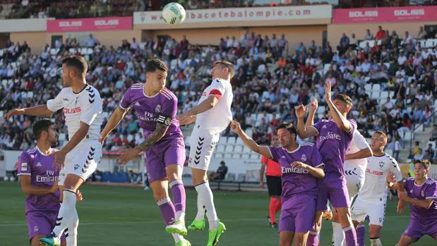 Albacete-Real Madrid Castilla, disputado este último domingo