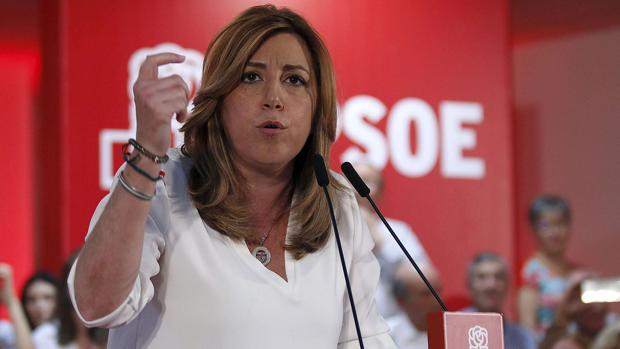 Susana Díaz, candidata a liderar el PSOE
