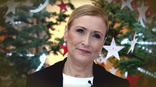 La presidenta de la Comunidad de Madrid, Cristina Cifuentes