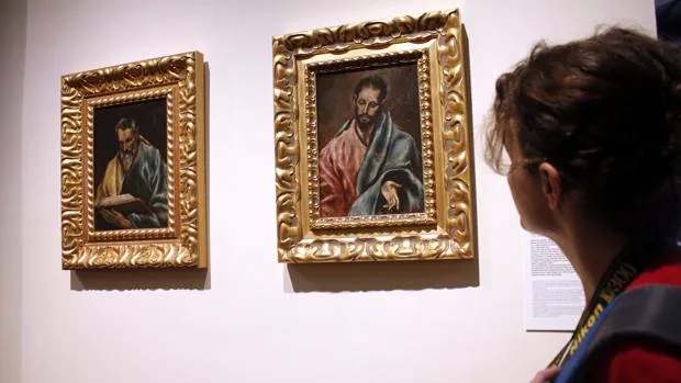 Dos cuadros del ‘apostolado Arteche’ llegan al Museo del Greco