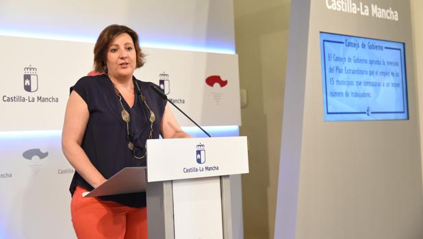 Patricia Franco, consejera de Economía, Empresas y Empleo de Castilla-La Mancha