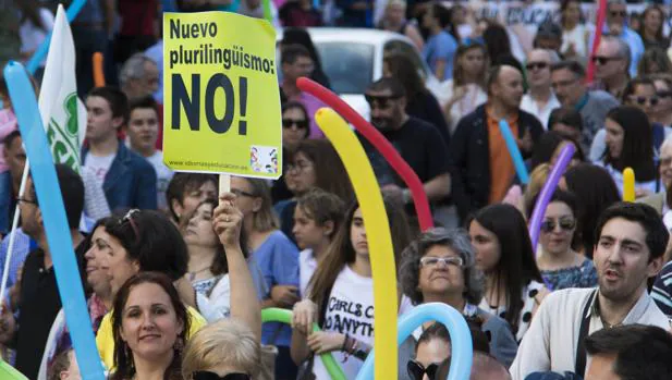 Imagen de la manifestación celebrada el pasado viernes en Alicante