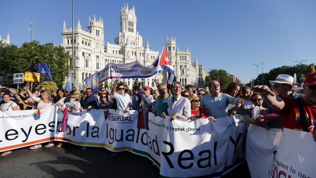 Manifestación del Orgullo Gay en Madrid el pasado año