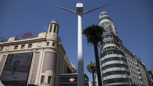 Aerogenerador en Madrid