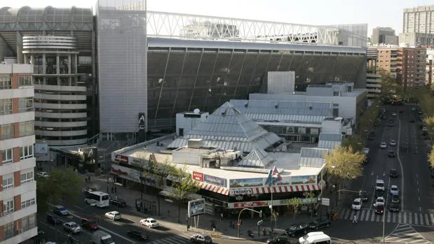 Vista aérea de La Esquina del Bernabéu