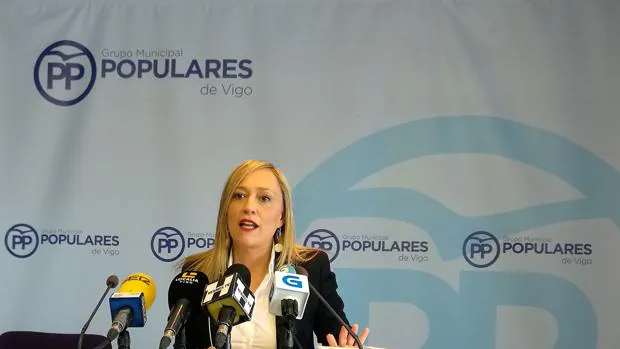 La portavoz del PP en Vigo, Elena Muñoz