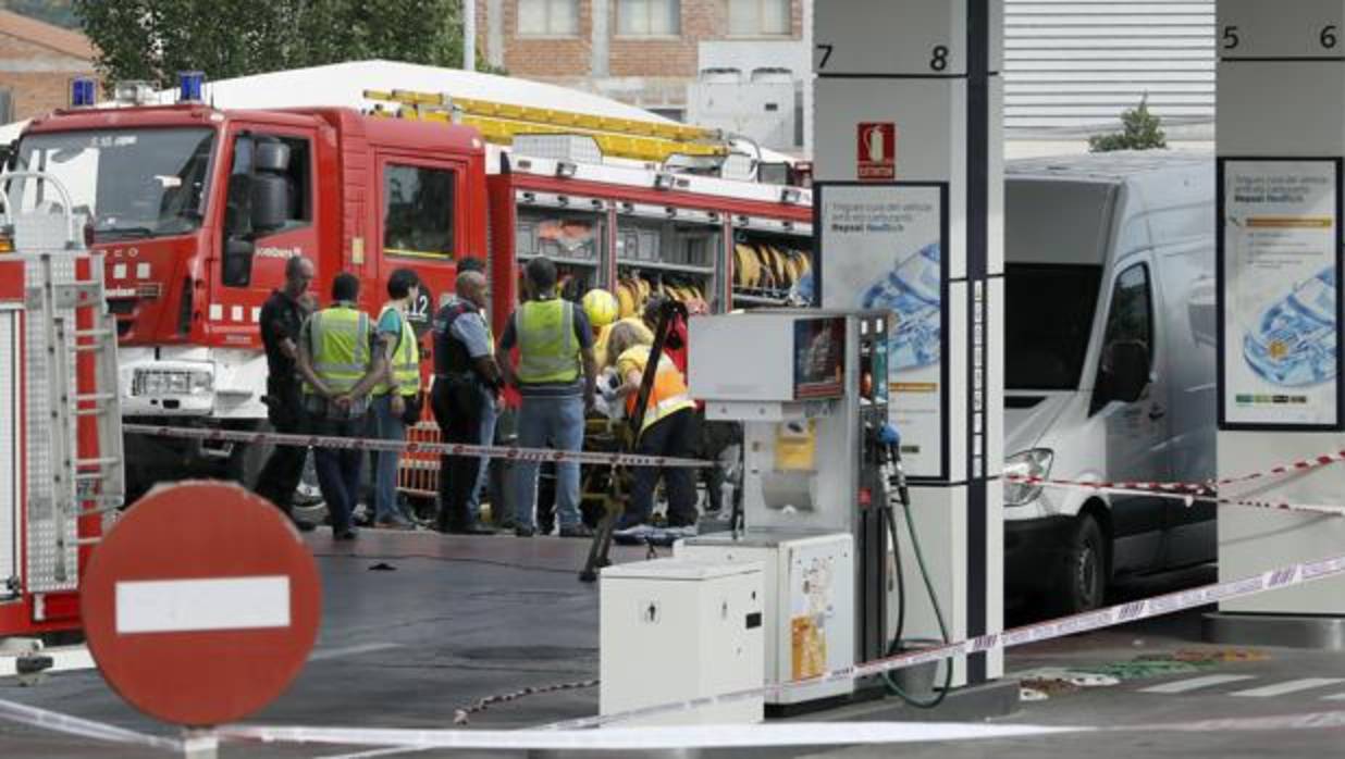 La deflagración se produjo ayer poco después e las tres de la tarde