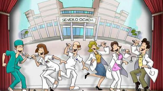 Médicos, enfermeras y celadores montan un musical en el Hospital Severo Ochoa