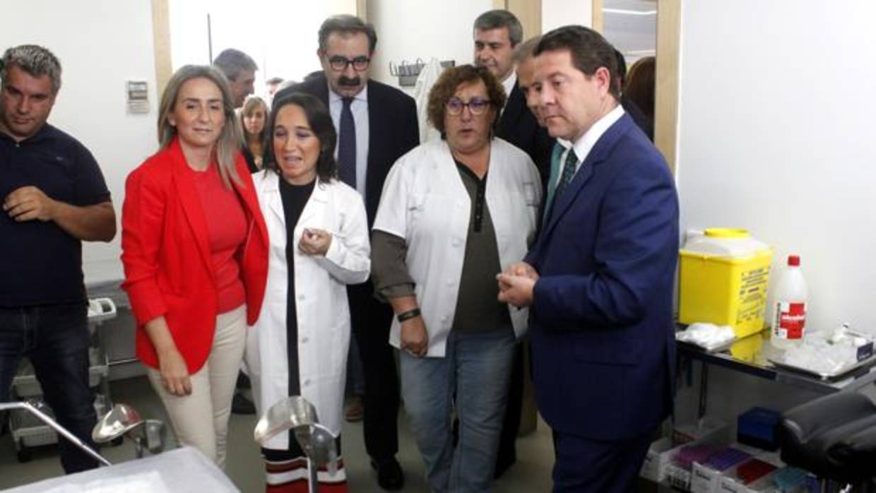 García-Page, Tolón, Sanz y Gutiérrez visitan el nuevo centro de salud de Azucaica