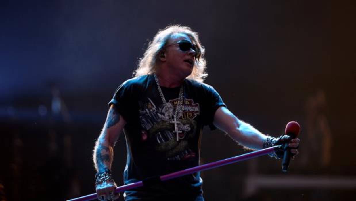 Axl Rose, liíder de Guns N' Roses