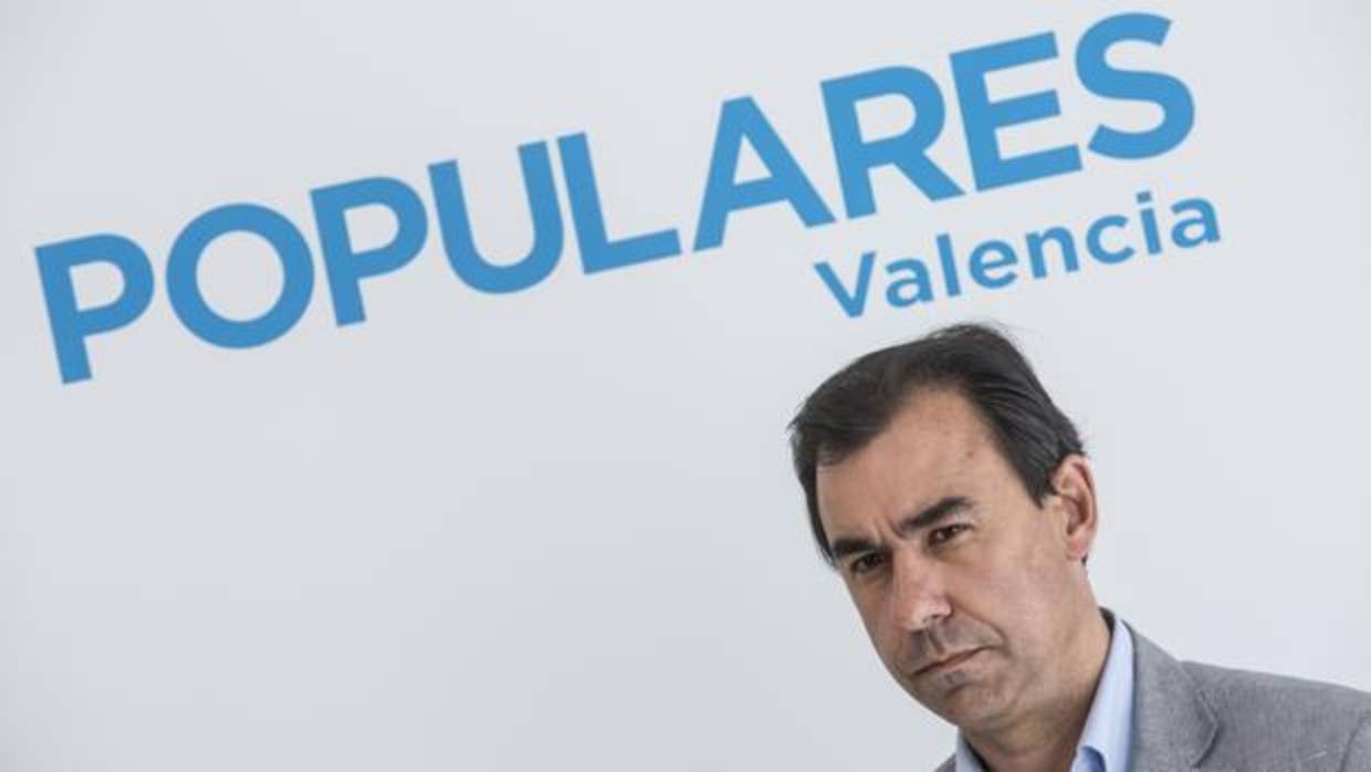 Fernando Martínez-Maillo, en una imagen de archivo en la sede del PP en el Ayuntamiento de Valencia