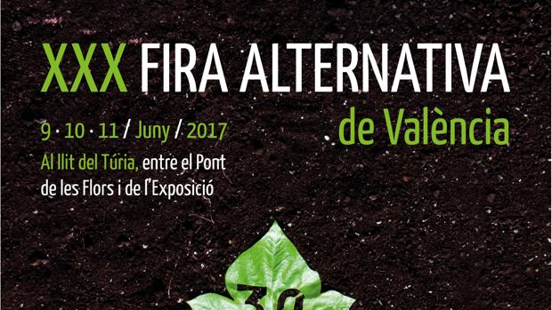 Detalle del cartel de la feria alternativa