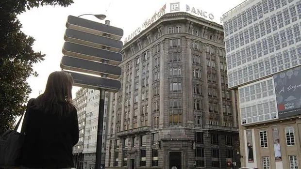 Sede del Banco Pastor en La Coruña, en una imagen de archivo