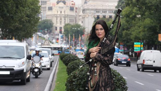 Cristina Pato en Madrid, en una foto de archivo