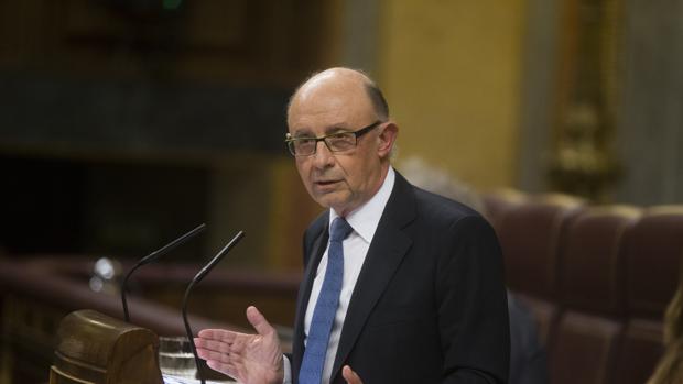 El ministro de Haciendo, Cristóbal Montoro