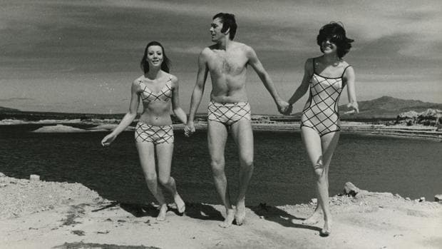 Colección de trajes de baño que proponía la firma Loewe para el verano de 1970
