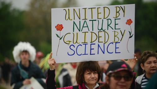 ¡Por la madre Tierra, por la Ciencia!